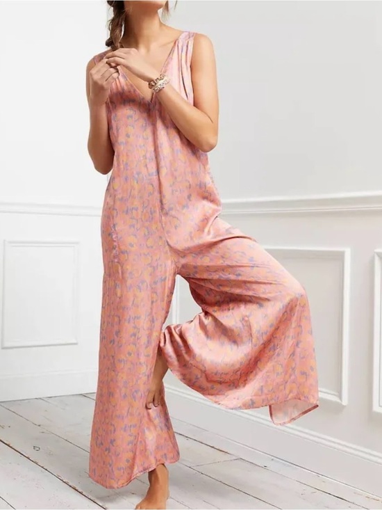 Anthropologie Pants - Anthropologie Juniper Printed Wide-Leg Jumpsuit